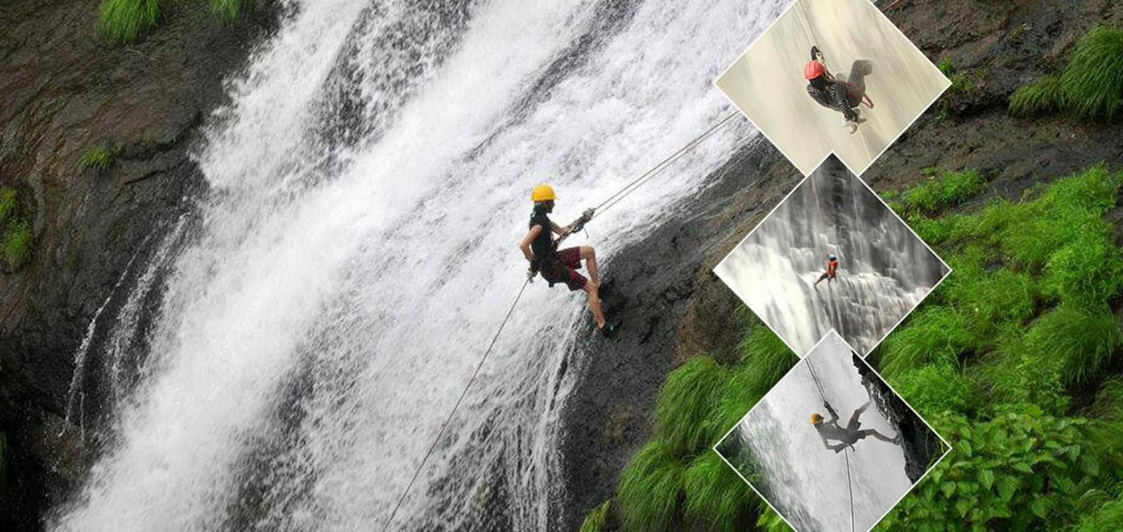 Bekare Waterfall Rappelling