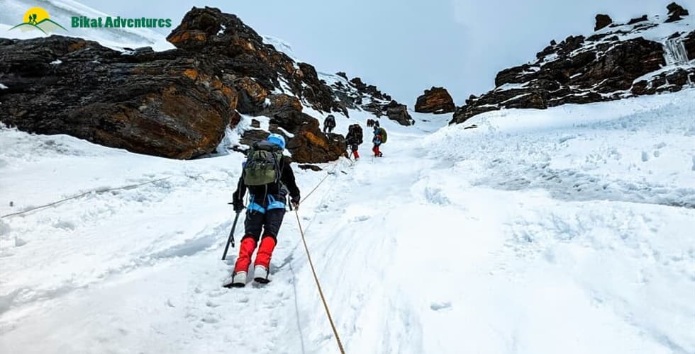 Mt. Deo Tibba Peak in Mt. Deo Tibba Peak, Himachal
