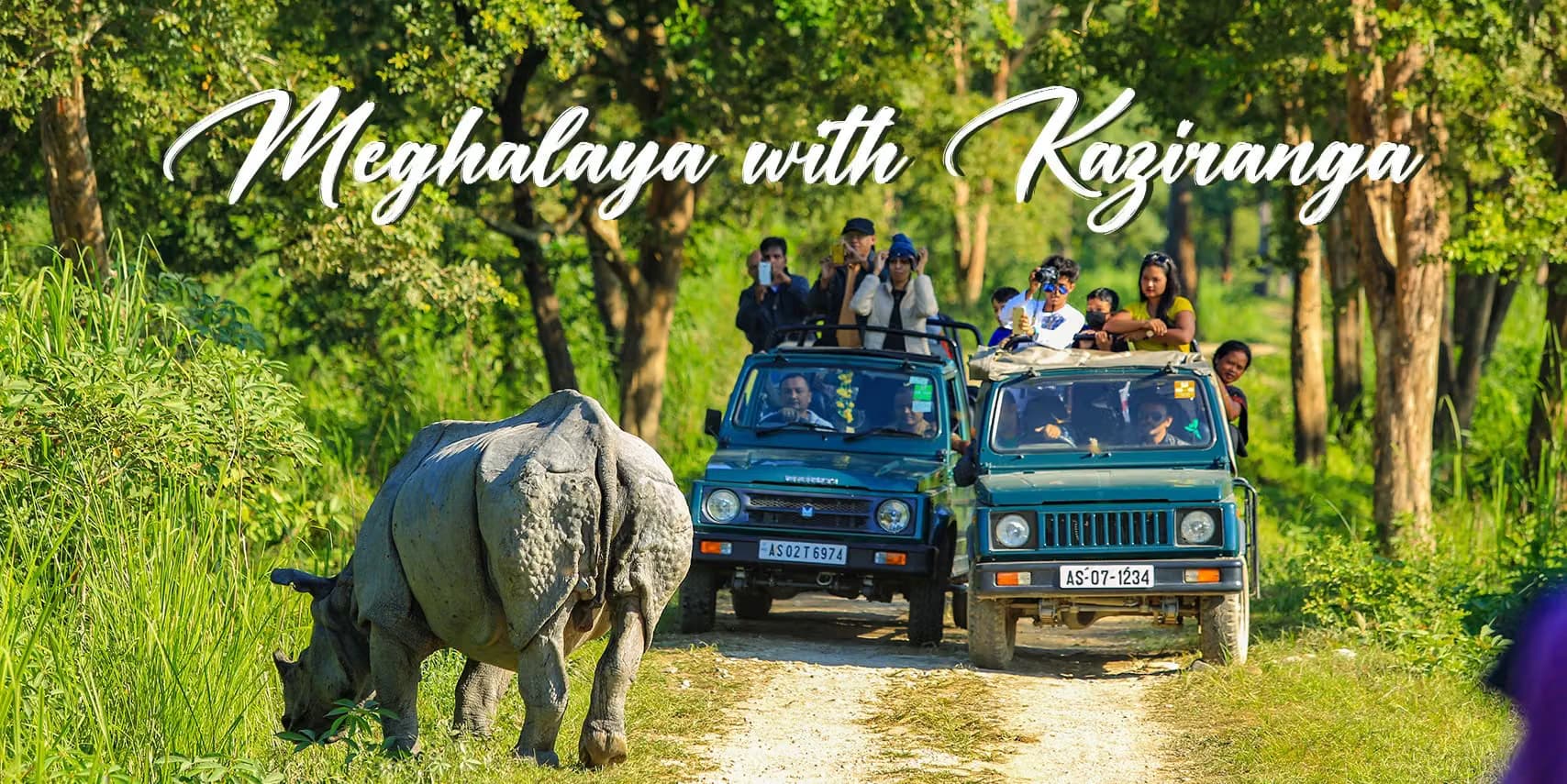 Meghalaya Kaziranga Backpacking Trip - Forests, Falls & Safari (6N/7D)