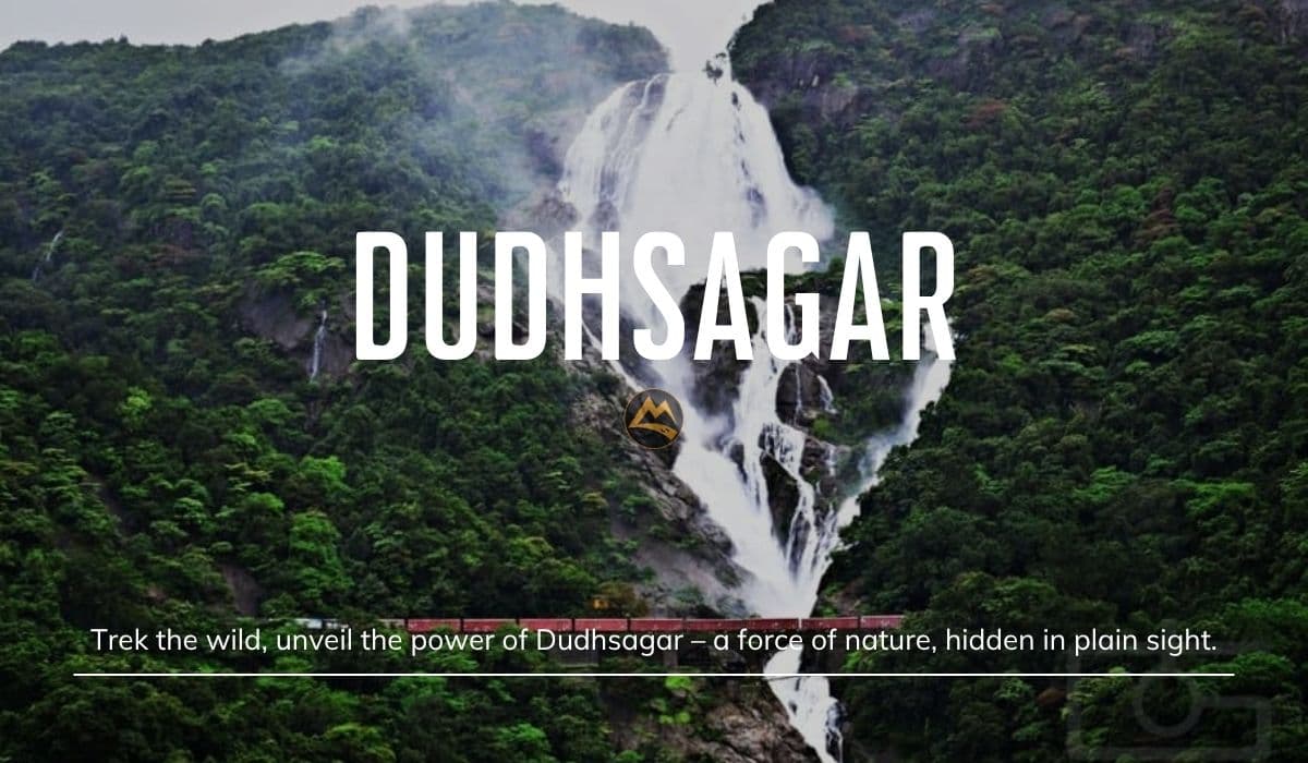 Dudhsagar Falls Trek From Bangalore in Karnataka
