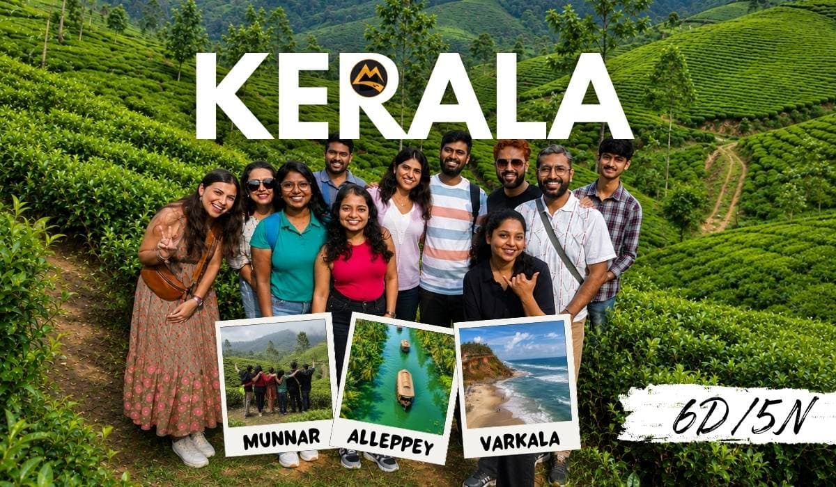 Keralam Backpacking Group Trip (6D/5N) in Kerala