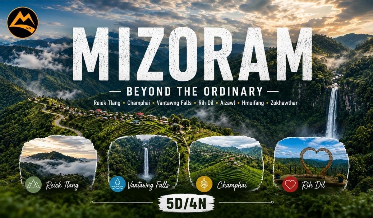 Mizoram Backpacking Trip (5D/4N) in Mizoram