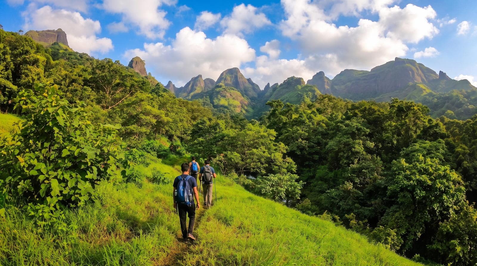Ahupe Ghat Plateau | Twin Valley Waterfall Trek